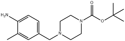 tert-부틸4-(4-아미노-3-메틸벤질)피페라진-1-카르복실레이트