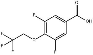 3,5-Difluoro-4-(2,2,2-trifluoroethoxy)-Benzoicacid|3,5-二氟-4-(2,2,2-三氟乙氧基)苯甲酸