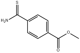 4-氨基甲硫酰苯甲酸甲酯 结构式