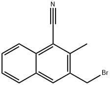 3-(BroMoMethyl)-2-Methyl-1-naphthonitrile|3-(溴甲基)-2-甲基-1-萘并腈