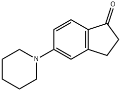 5-(Piperidin-1-yl)-2,3-dihydro-1H-inden-1-one Structure