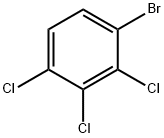 1-ブロモ-2,3,4-トリクロロベンゼン 化学構造式