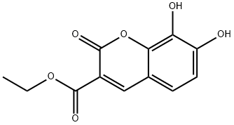 7,8-二羟基-2-氧代-2H-色烯-3-甲酸乙酯,810676-31-4,结构式