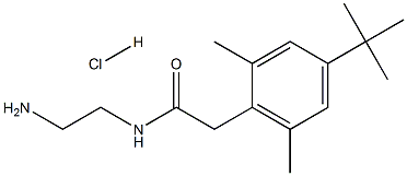 N-(2-Aminoethyl)-4-(1,1-dimethylethyl)-2,6-dimethylbenzeneacetamide monohydrochloride