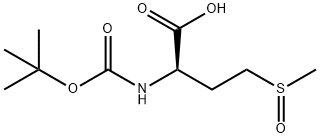 Boc-D-Methionine sulfoxide Structure