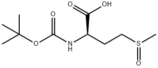 Boc-D-Methionine sulfoxide 化学構造式