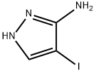 4-碘-1H-吡唑-3-胺, 81542-51-0, 结构式