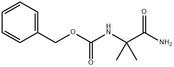 2-benzyloxycarbonylaMino-2-MethylpropionaMide 化学構造式