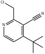 4-(叔丁基)-2-(氯甲基)氰吡啶, 817555-69-4, 结构式