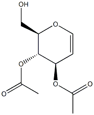 3,4-二-O-乙酰基-D-葡萄糖醛 结构式
