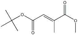 2-Butenedioic acid, 2-Methyl-, 4-(1,1-diMethylethyl) 1-Methyl ester, (E)- (9CI) 结构式