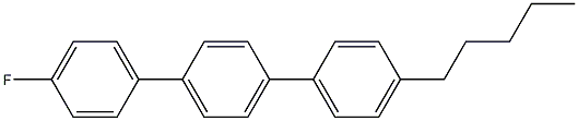4-Fluoro-4''-pentyl-1,1':4',1''-terphenyl Structure