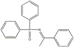 E-P,P-二苯基-N-(1- 苯基亚乙基)膦酰胺,82944-84-1,结构式