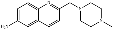 6-QuinolinaMine, 2-[(4-Methyl-1-piperazinyl)Methyl]- Struktur