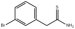 2-(3-bromophenyl)ethanethioamide Struktur