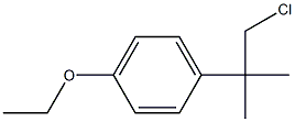 1-(1-CHLORO-2-METHYLPROPAN-2-YL)-4-ETHOXYBENZENE, 83493-80-5, 结构式