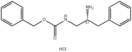 N-Cbz-(R)-2-aMino-3-phenylpropylaMine HCl Structure