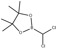 2-(ジクロロメチル)-4,4,5,5-テトラメチル-1,3,2-ジオキサボロラン 化学構造式