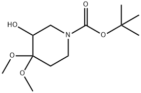 1-피페리딘카르복실산,3-히드록시-4,4-디메톡시-,1,1-디메틸에틸에스테르