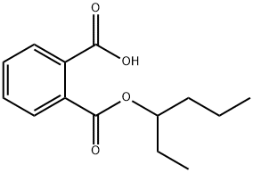 MONO(1-ETHYLBUTYL)PHTHALATE Structure