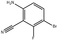 2-氰基-3-氟-4-溴苯胺, 845866-92-4, 结构式