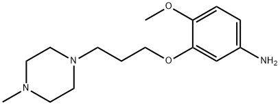 4-Methoxy-3-(3-(4-Methylpiperazin-1-yl)propoxy)aniline|4-甲氧基-3-[3-(4-甲基哌嗪-1-基)-丙氧基]苯胺