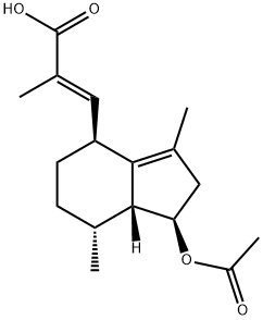 ACETOXYVALERENIC ACID, 84638-55-1, 结构式