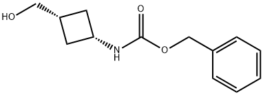 benzyl [cis-3-(hydroxyMethyl)cyclobutyl]carbaMate Structure