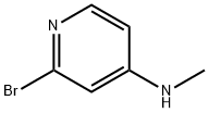 2-broMo-N-Methylpyridin-4-aMine Structure