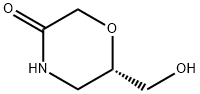 (S)-6-羟甲基-吗啉-3-酮,847805-30-5,结构式