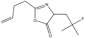 5(4H)-Oxazolone, 2-(3-butenyl)-4-(2-fluoro-2-Methylpropyl)-