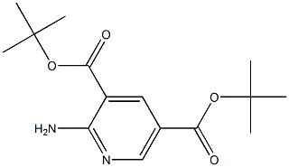 3,5-Bis-Boc-aminopyridine Structure