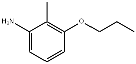 BenzenaMine, 2-Methyl-3-propoxy- 结构式