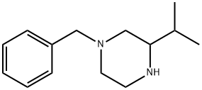 1-Benzyl-3-isopropylpiperazine Struktur