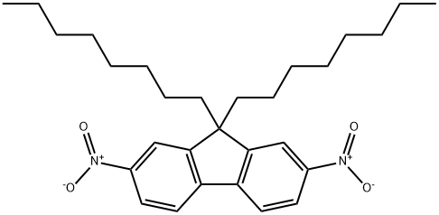 2,7-二硝基-9,9-二辛基芴,851042-08-5,结构式