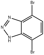 4,7-dibroMo-1H-benzo[d][1,2,3]triazole,851106-90-6,结构式
