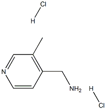 (3-Methylpyridin-4-yl)MethanaMine dihydrochloride Struktur