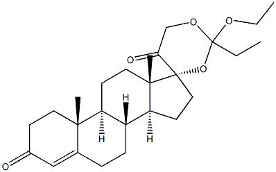 Pregn-4-ene-3,20-dione, 17,21-[(1-ethoxypropylidene)bis(oxy)]- (9CI)|氢化可的松杂质56