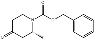 (R)-1-CBZ-2-甲基-4-哌啶酮,852051-10-6,结构式
