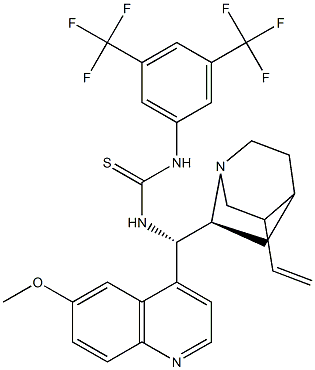 Epi-N-Quinyl-N’-bis(3,5-trifluoromethyl)
phenylthiourea|N-[3,5-双(三氟甲基)苯基]-N'-[(8A,9S)-6'-甲氧基-9-金鸡宁]硫脲