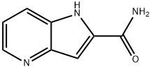 1H-吡咯并[3,2-B]2-吡啶甲酰胺,853685-35-5,结构式