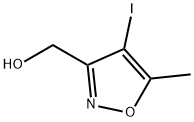 (4-IODO-5-METHYL-1,2-OXAZOL-3-YL)METHANOL 化学構造式