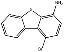 1-溴-4-二苯并噻吩胺, 854392-97-5, 结构式