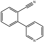 2-(Pyridin-3-yl)benzonitrile Struktur