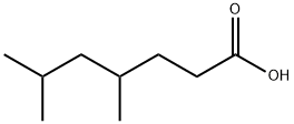 4,6-diMethyl-heptanoic acid Struktur