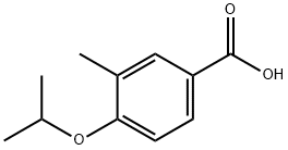 3-甲基-4-异丙氧基苯甲酸, 856165-81-6, 结构式