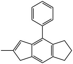 6-甲基-8-苯基-1,2,3,5-四氢-对称引达省, 856413-75-7, 结构式