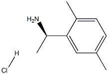 (R)-1-(2,5-二甲基苯基)乙烷-1-胺盐酸盐,856646-07-6,结构式