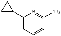 6-cyclopropylpyridin-2-aMine Structure