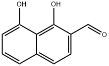 1,8-二羟基-2-萘甲醛 结构式